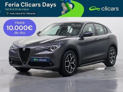 Usado Alfa Romeo Stelvio Sprint 190 CV (139 kW) 2021 Azul SUV
