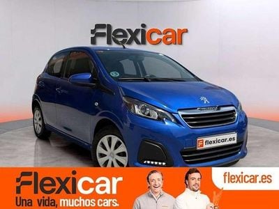 Usado Peugeot 108 Active 72 CV (52 kW) 2021 Azul Utilitario