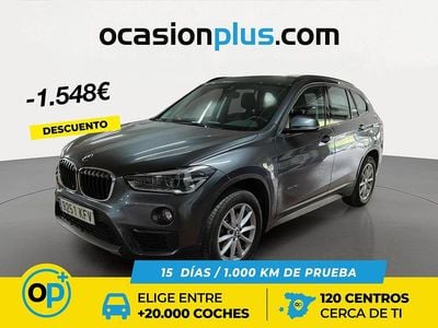 Usado BMW X1 150 CV (110 kW) 2017 Gris SUV