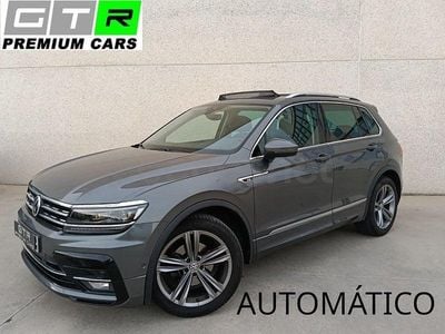 Usado VW Tiguan R-line 150 HP (110 kW) 2020 Cinzento SUV