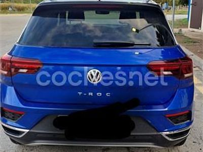 Usado VW T-Roc Sportline 150 CV (110 kW) 2020 Azul SUV