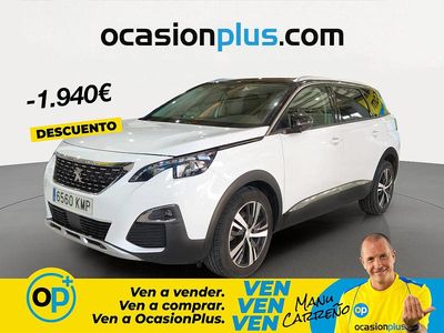 Usado Peugeot 5008 Allure 130 CV (95 kW) 2018 Blanco SUV