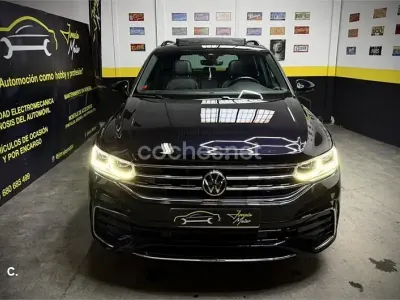 Usado VW Tiguan R-line 150 CV (110 kW) 2021 Negro SUV