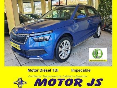 Usado Skoda Kamiq Style 115 HP (84 kW) 2021 Azul SUV