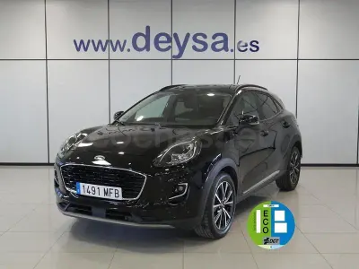 Usado Ford Puma Titanium 125 CV (91 kW) 2023 Negro SUV
