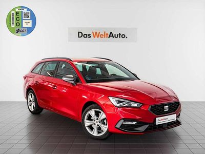 Usado Seat Leon ST FR 150 CV (110 kW) 2022 Rojo Familiar