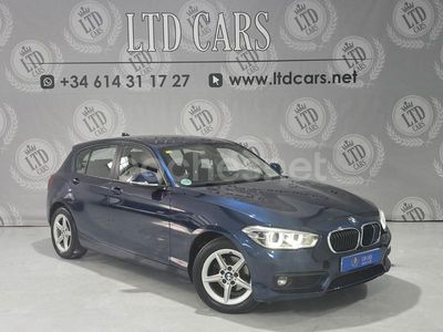 Usado BMW 118 150 CV (110 kW) 2017 Azul Utilitario