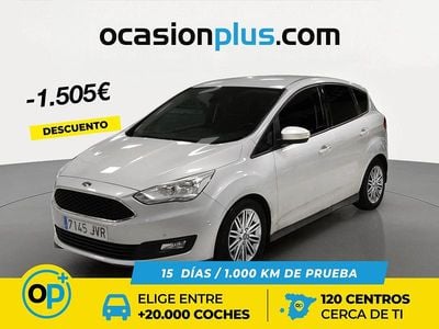 Usado Ford C-MAX Trend+ 125 CV (91 kW) 2016 Gris Monovolumen