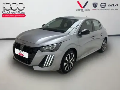 Usado Peugeot 208 Active 100 CV (73 kW) 2024 Gris Utilitario