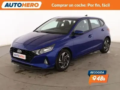 Usado Hyundai i20 101 CV (74 kW) 2022 Azul Utilitario