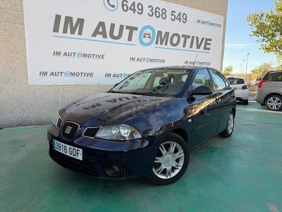 Begagnad Seat Ibiza 85 HK (62 kW) 2008 Blå Sedan