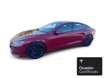 Usado Tesla Model S 492 kW (670 CV) 2022 Rojo Utilitario