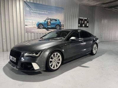 Usado Audi A7 Sportback S-Line 313 CV (230 kW) 2014 Gris Utilitario