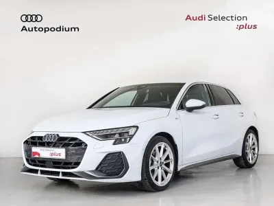 Usado Audi A3 Sportback S-Line 150 CV (110 kW) 2025 Blanco Utilitario