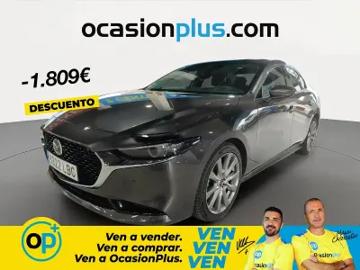 Usado Mazda 3 122 CV (89 kW) 2019 Gris