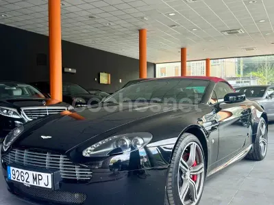 Usado Aston Martin V8 Vantage 420 CV (308 kW) 2009 Negro Descapotable