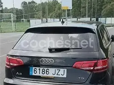 Usado Audi A3 Design 150 CV (110 kW) 2017 Negro Berlina