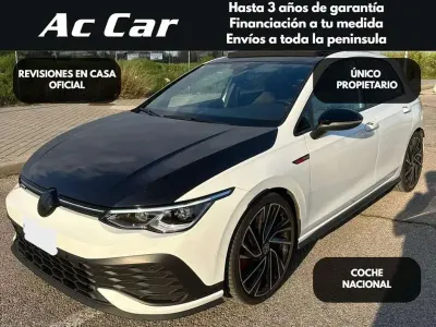 Usado VW Golf VII GTI 300 CV (220 kW) 2021 Blanco Utilitario