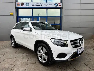 Usado Mercedes GLC220 170 CV (125 kW) 2016 Blanco SUV