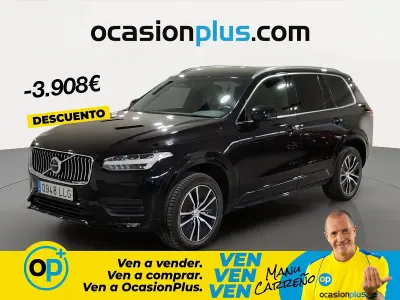 Usado Volvo XC90 Momentum 250 CV (183 kW) 2020 Negro SUV