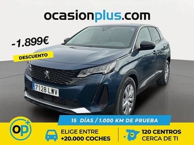 Usado Peugeot 3008 Active 130 CV (95 kW) 2022 Azul Recogida