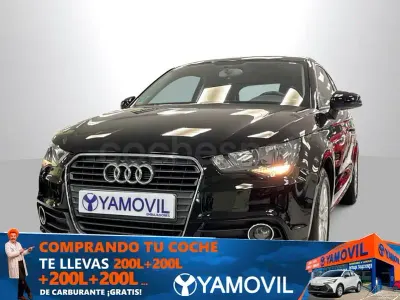 Usado Audi A1 Attraction 86 CV (63 kW) 2013 Negro Utilitario