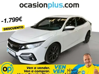 Usado Honda Civic Elegance 126 CV (92 kW) 2020 Blanco Utilitario