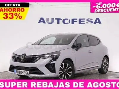 Usado Renault Clio V Techno 90 CV (66 kW) 2025 Gris / plata Berlina