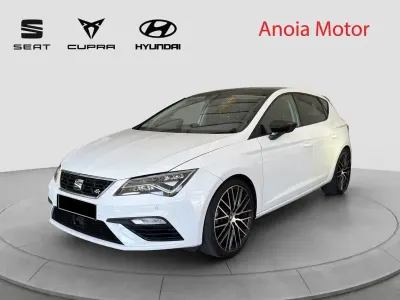 Usado Seat Leon FR 131 CV (96 kW) 2018 Blanco Berlina