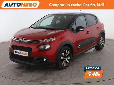 Usado Citroën C3 PureTech 110 CV (80 kW) 2019 Rojo Utilitario