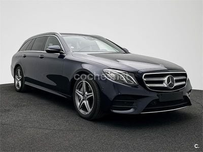 Azul Usado 2019 Mercedes E300 Familiar | 24.200 € (Precio justo)
