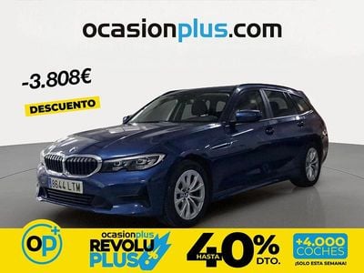Usado BMW 318 150 CV (110 kW) 2021 Azul Familiar
