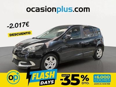 Usado Renault Scénic III 95 CV (69 kW) 2016 Negro Monovolumen