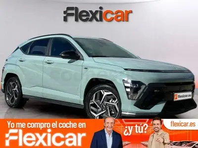 Usado Hyundai Kona N Line 120 CV (88 kW) 2024 Azul SUV