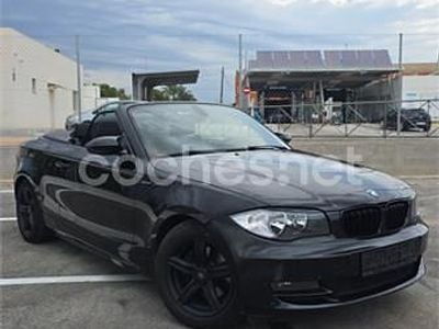 Negro Usado 2008 BMW 120 Cabriolet Descapotable | 9700 € (Precio justo)