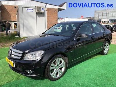 Usado Mercedes C220 Avantgarde 170 CV (125 kW) 2009 Negro Berlina