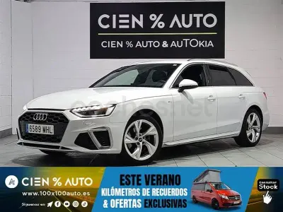 Usado Audi A4 S-Line 150 CV (110 kW) 2023 Blanco Familiar