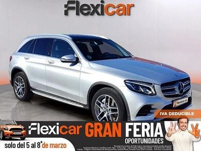 Usado Mercedes GLC250 211 CV (155 kW) 2019 Gris / plata SUV
