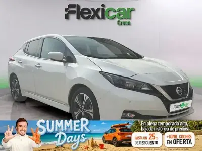 Usado Nissan Leaf N-Connecta 110 kW (150 CV) 2019 Blanco Utilitario