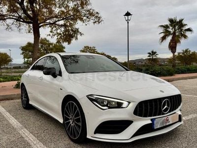 Usado Mercedes CLA180 136 CV (100 kW) 2021 Blanco Berlina