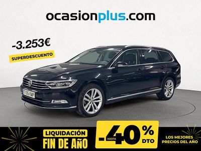 Negro Usado 2018 VW Passat Sportline Familiar | 17.750 € (Precio justo)