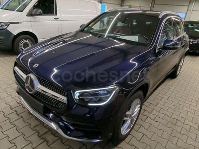 Usado Mercedes GLC300e 320 CV (235 kW) 2021 Azul SUV