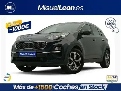 Usado Kia Sportage 136 CV (100 kW) 2021 Gris SUV