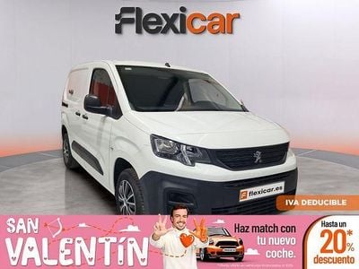 Usado Peugeot Partner 102 CV (75 kW) 2022 Blanco Monovolumen