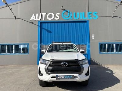 Usado Toyota HiLux 150 CV (110 kW) 2021 Blanco Recogida