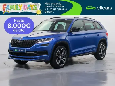 Usado Skoda Kodiaq RS 240 HP (176 kW) 2020 Azul SUV