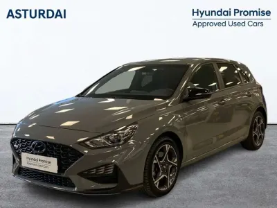Usado Hyundai i30 N Line 120 CV (88 kW) 2022 Gris Utilitario
