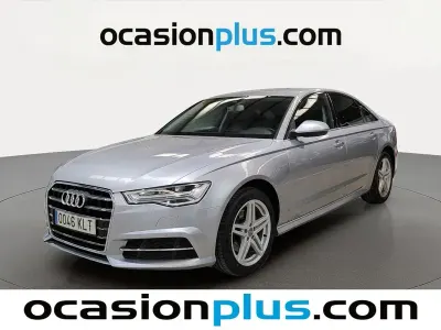 Usado Audi A6 S-Line 190 CV (139 kW) 2018 Gris plata Berlina