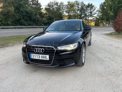 Usado Audi A6 204 CV (150 kW) 2012 Negro Berlina