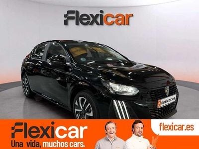 Usado Peugeot 208 Allure 102 CV (75 kW) 2024 Negro Utilitario